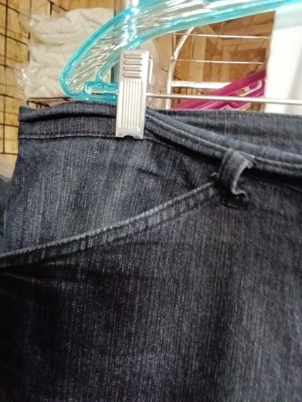 Lady's Dark Denim Shorts with Pockets - 25% Off When You Bundle 5+ Items!